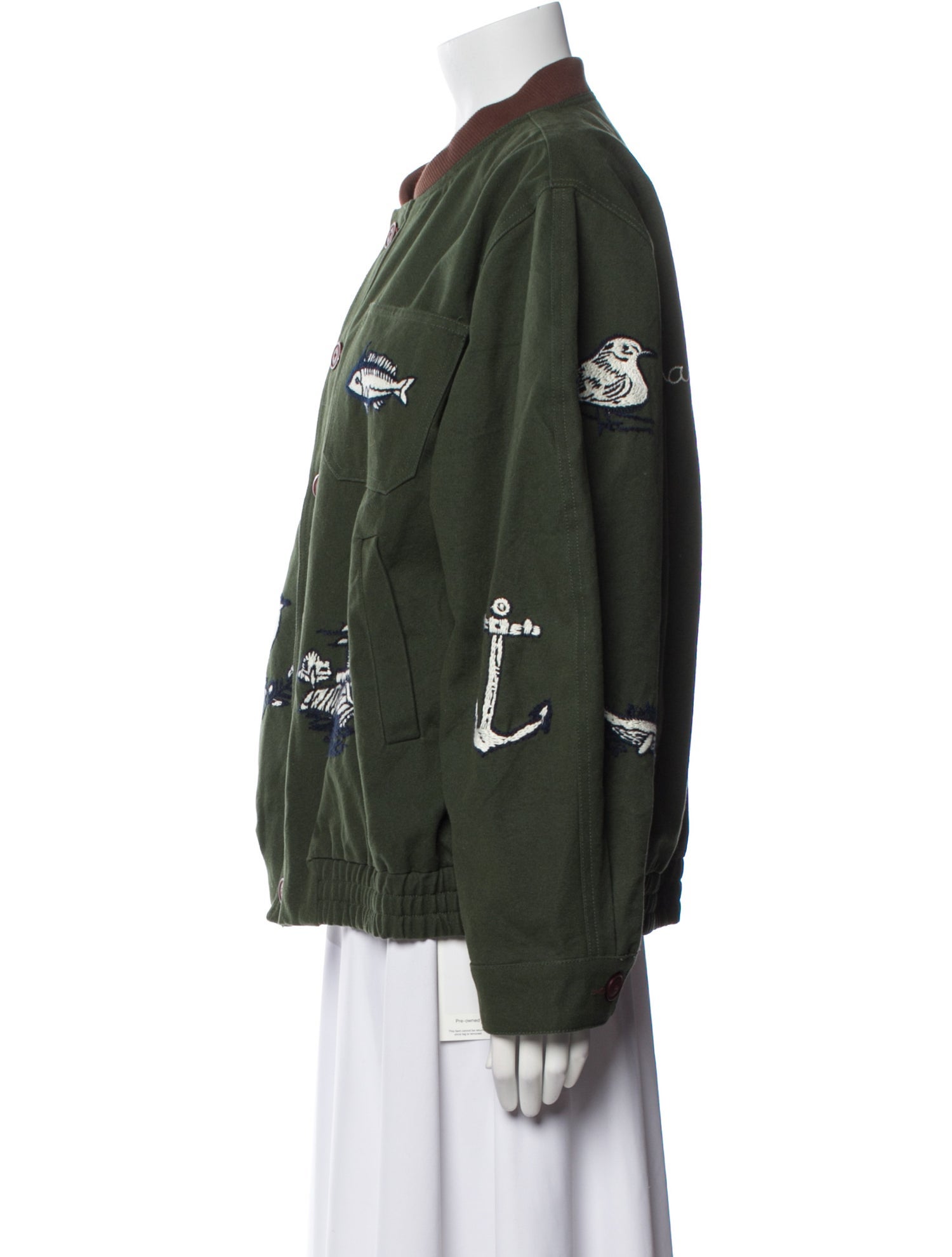 Sea New York Graphic Print Bomber Jacket w/ Tags