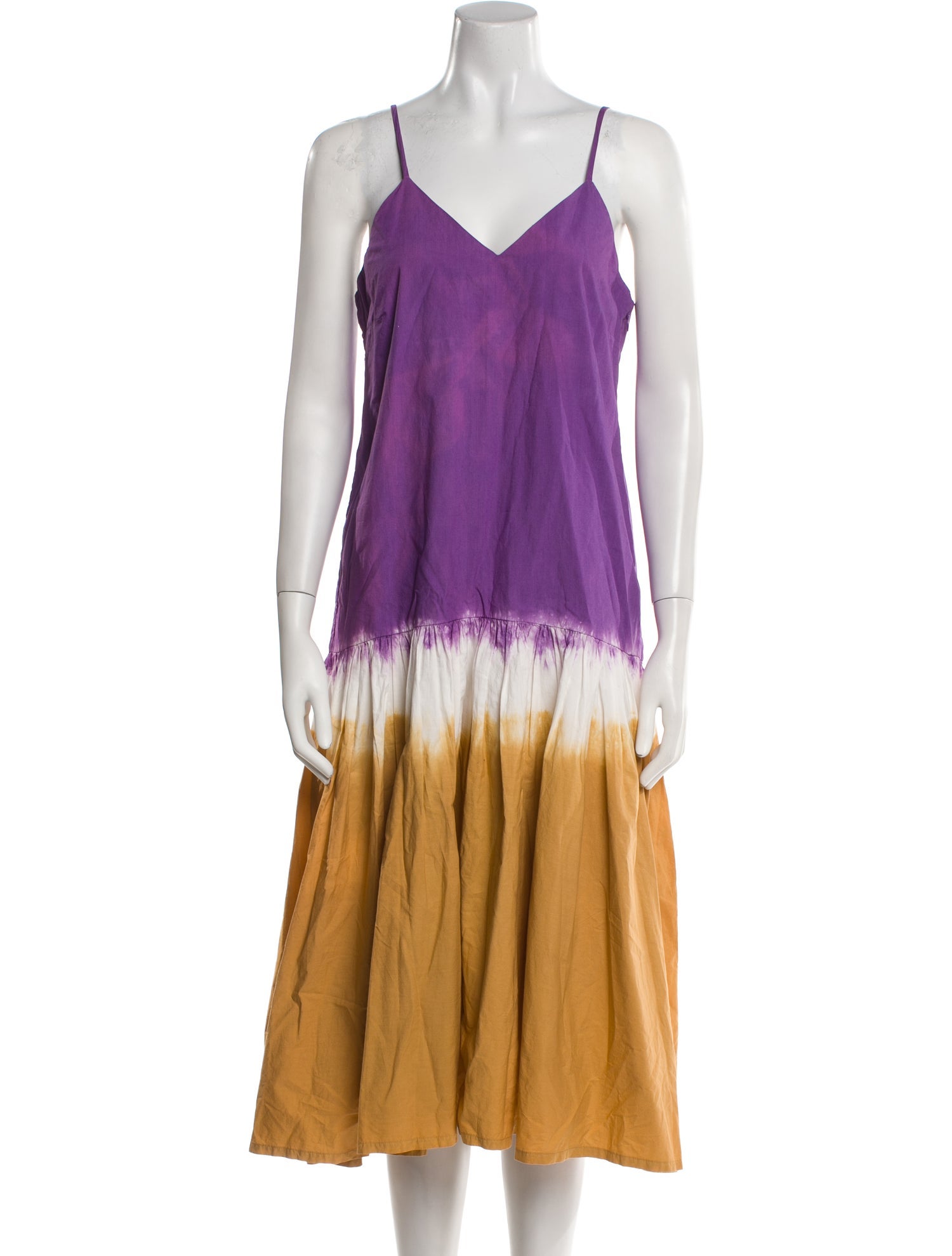 Sea New York Tie-Dye Print Midi Length Dress