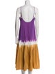 Sea New York Tie-Dye Print Midi Length Dress
