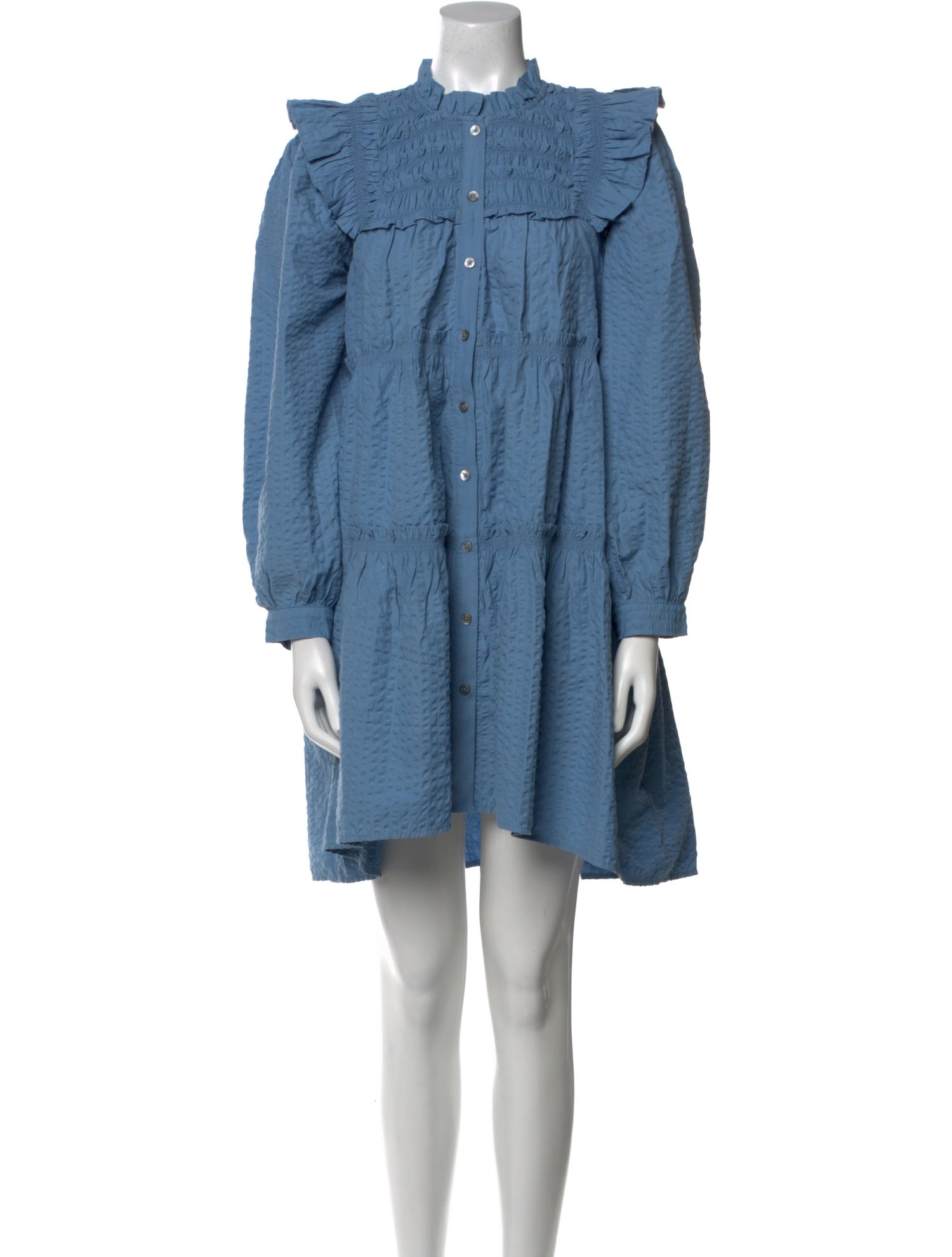 Sea New York Mock Neck Mini Dress