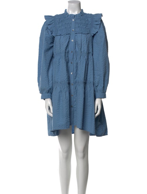 Sea New York Mock Neck Mini Dress