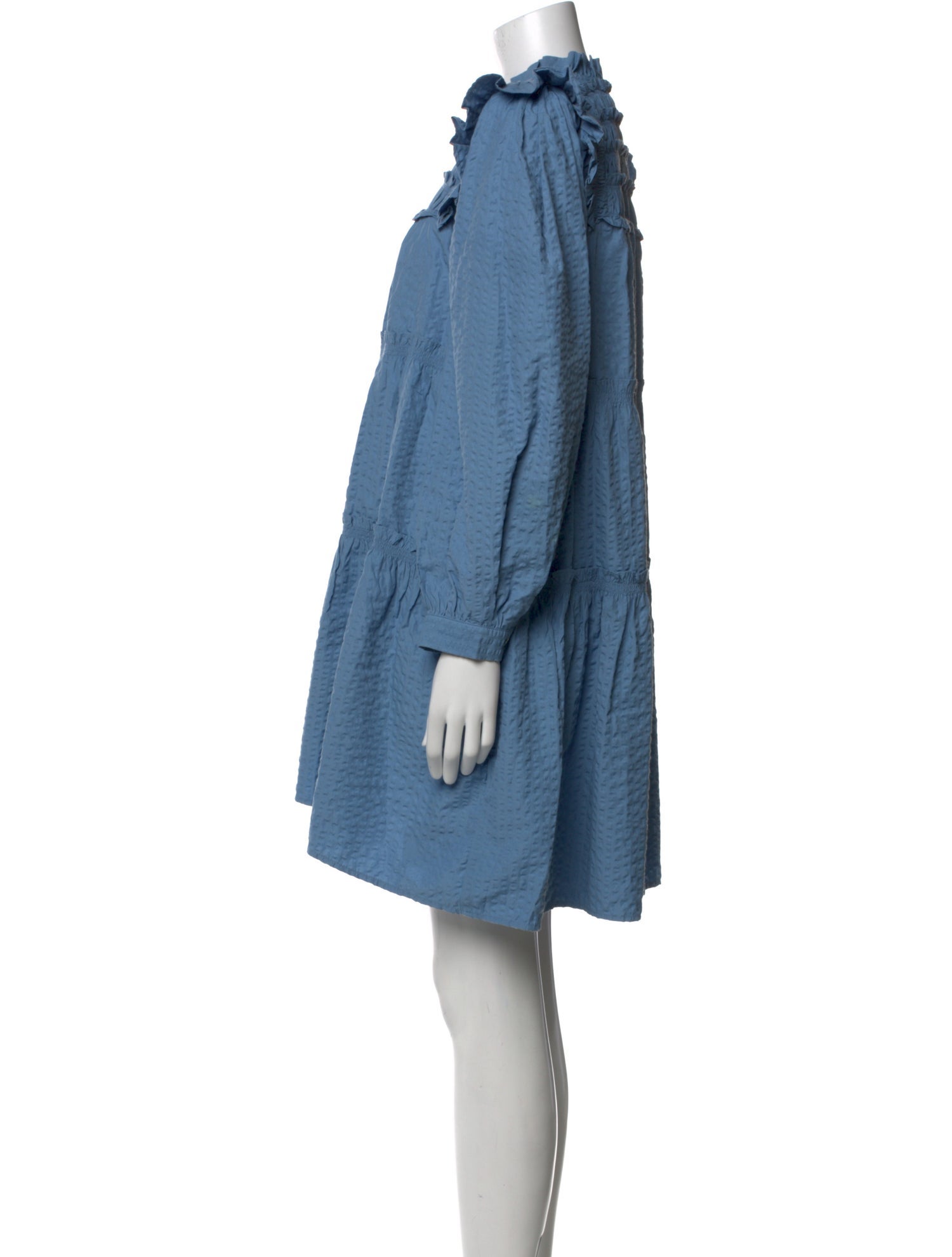 Sea New York Mock Neck Mini Dress