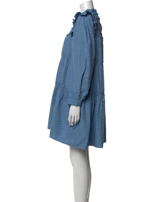 Sea New York Mock Neck Mini Dress