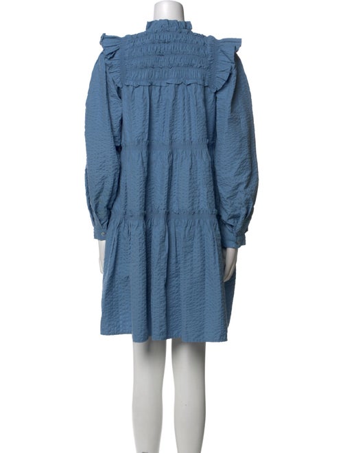 Sea New York Mock Neck Mini Dress