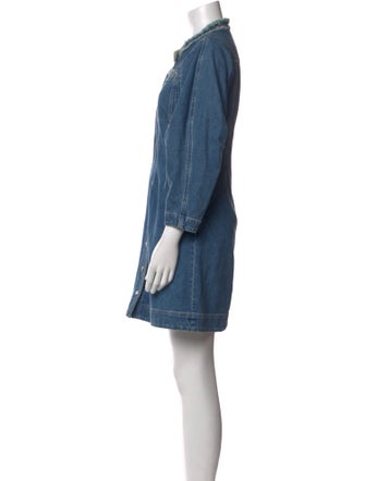 Sea New York Mock Neck Mini Dress