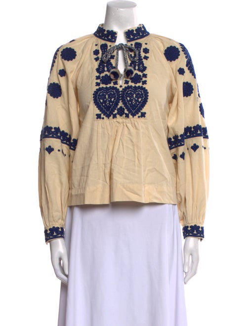 Sea New York Printed Mock Neck Sweatshirt