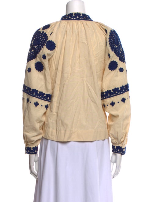 Sea New York Printed Mock Neck Sweatshirt