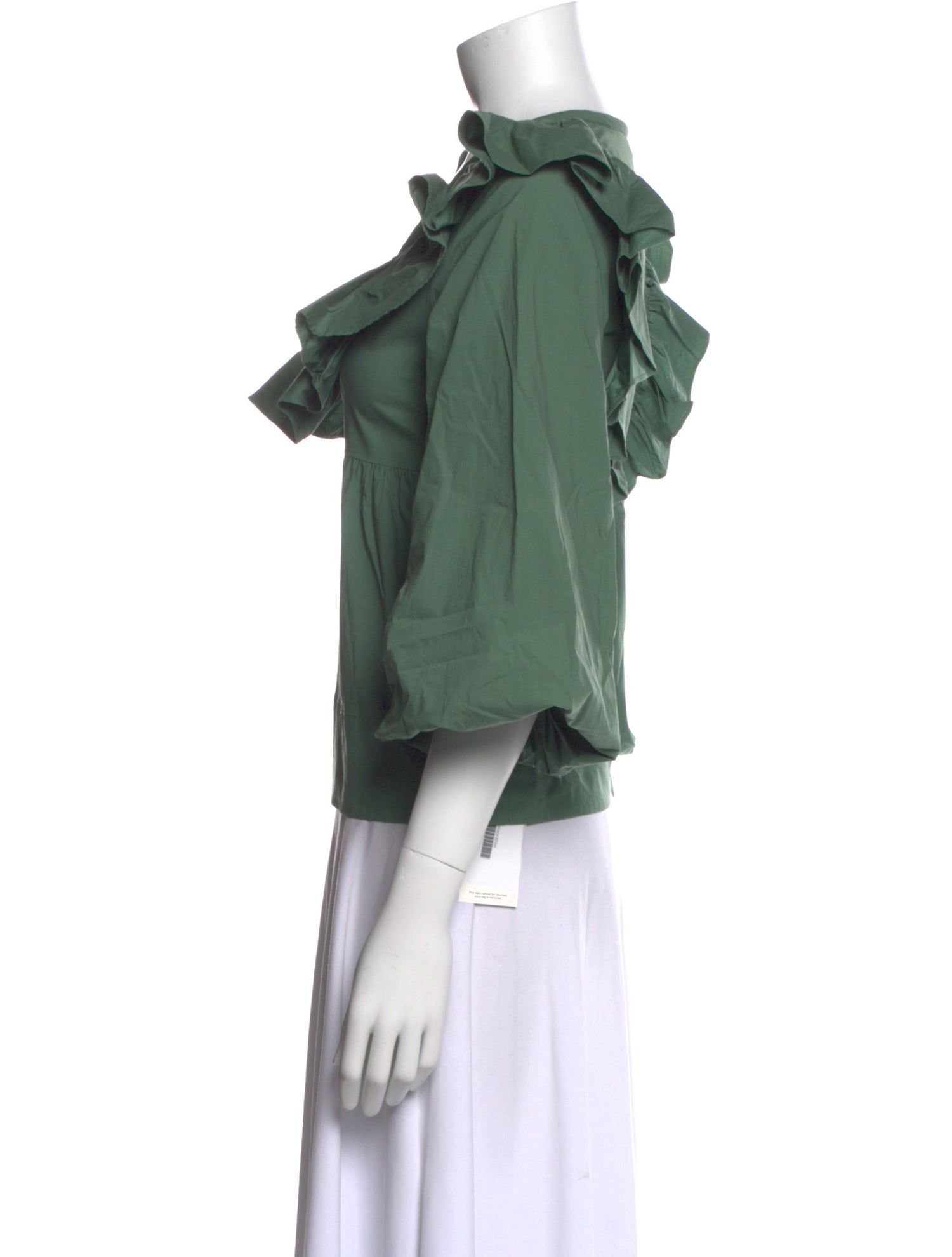 Sea New York Scoop Neck Three-Quarter Sleeve Blouse