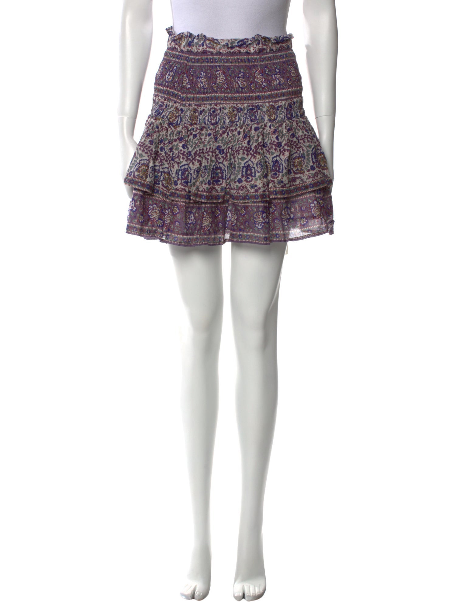 Sea New York Printed Mini Skirt