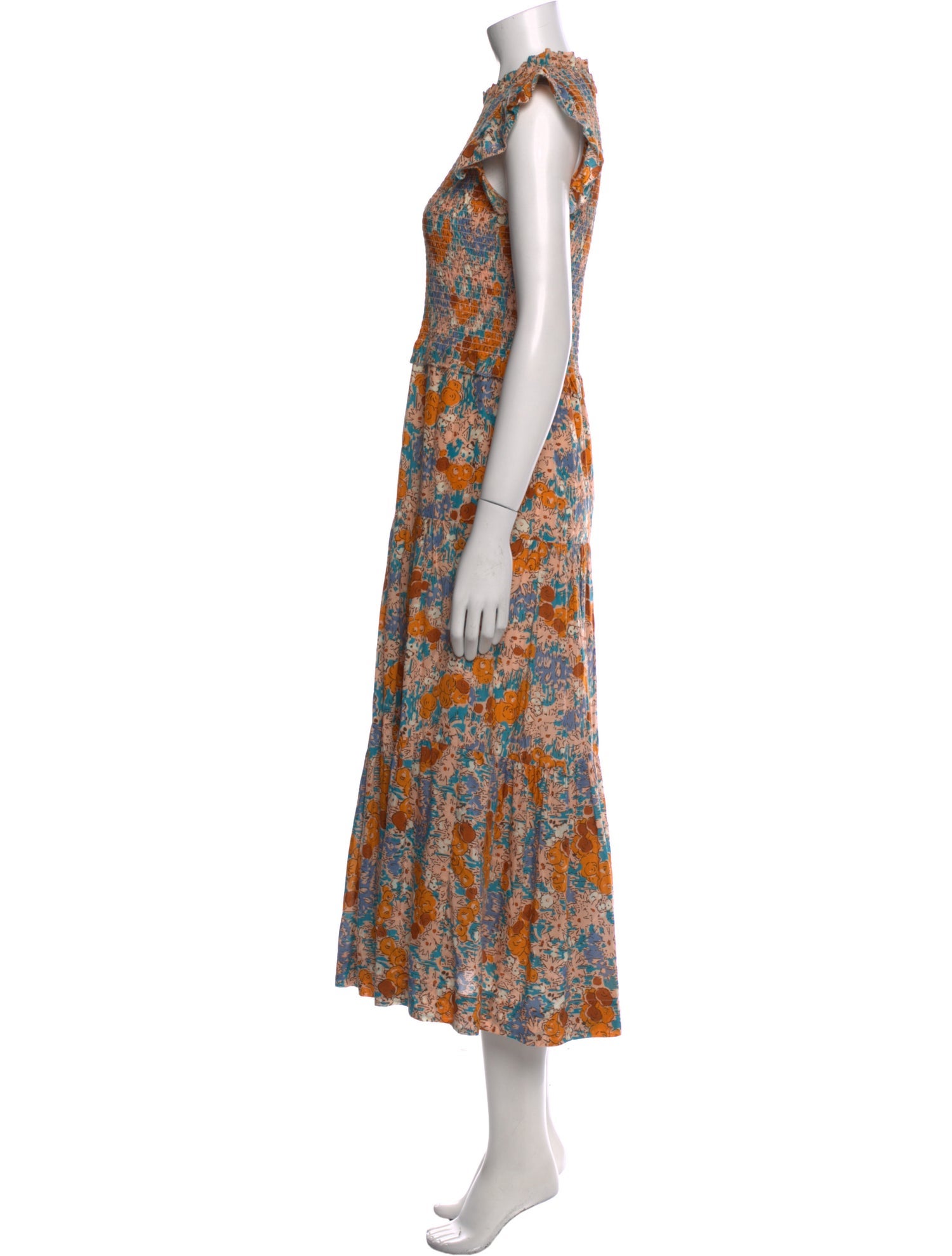 Sea New York Floral Print Long Dress