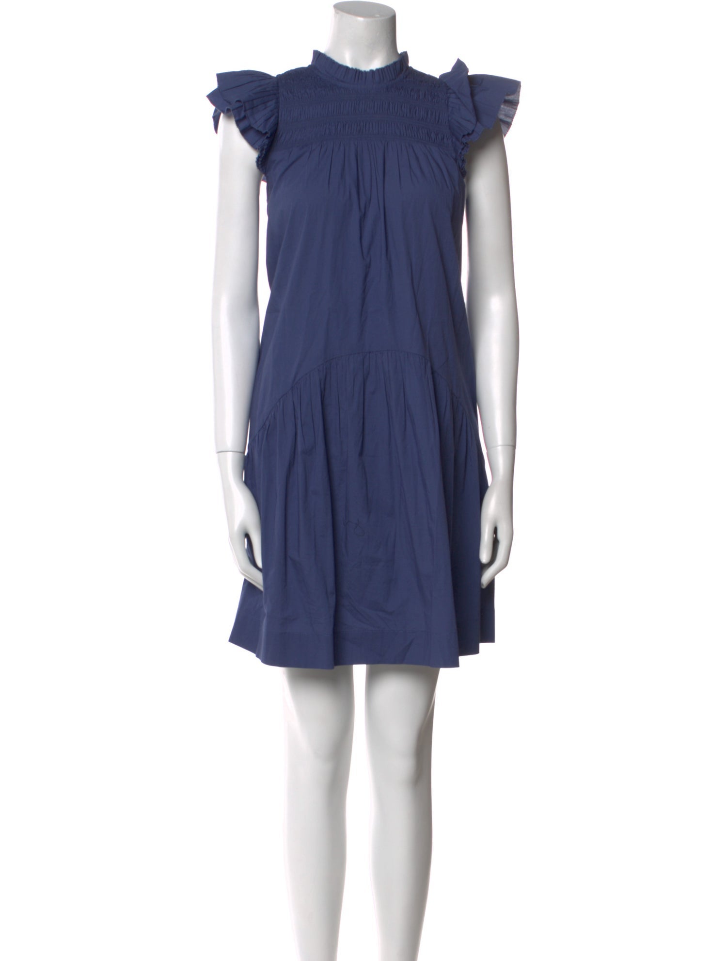 Sea New York Mock Neck Mini Dress