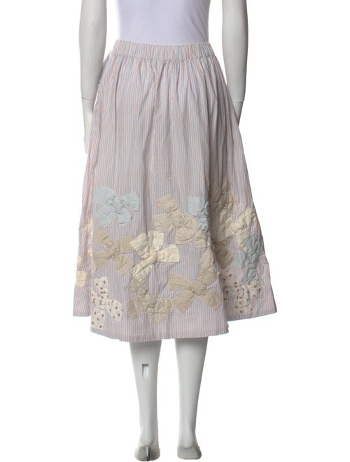 Sea New York Striped Midi Length Skirt