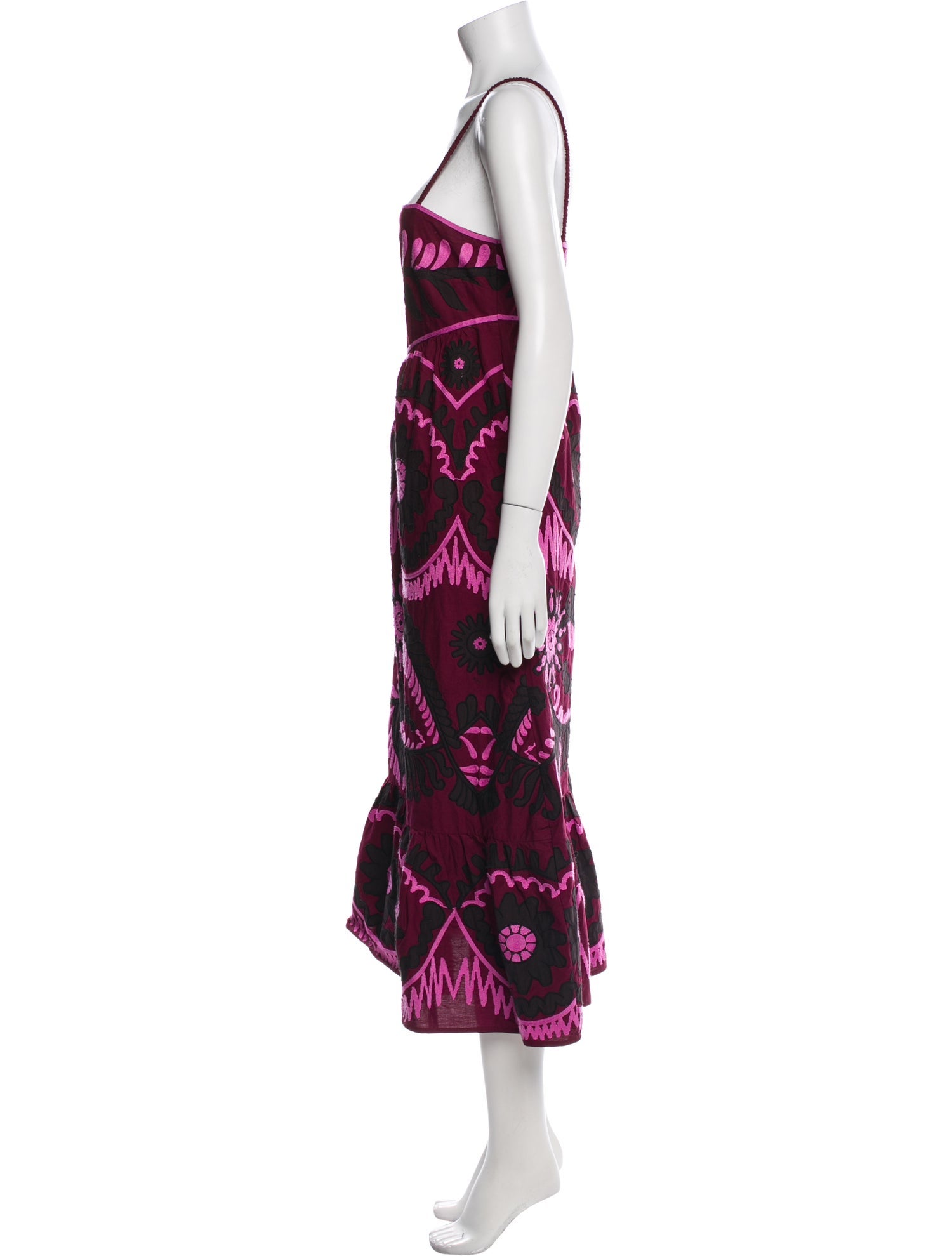 Sea New York Printed Long Dress