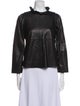 Sea New York Leather Evening Jacket