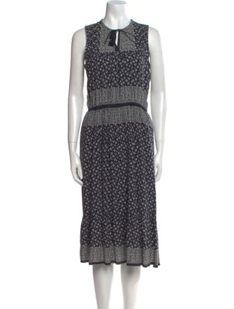 Sea New York Silk Midi Length Dress