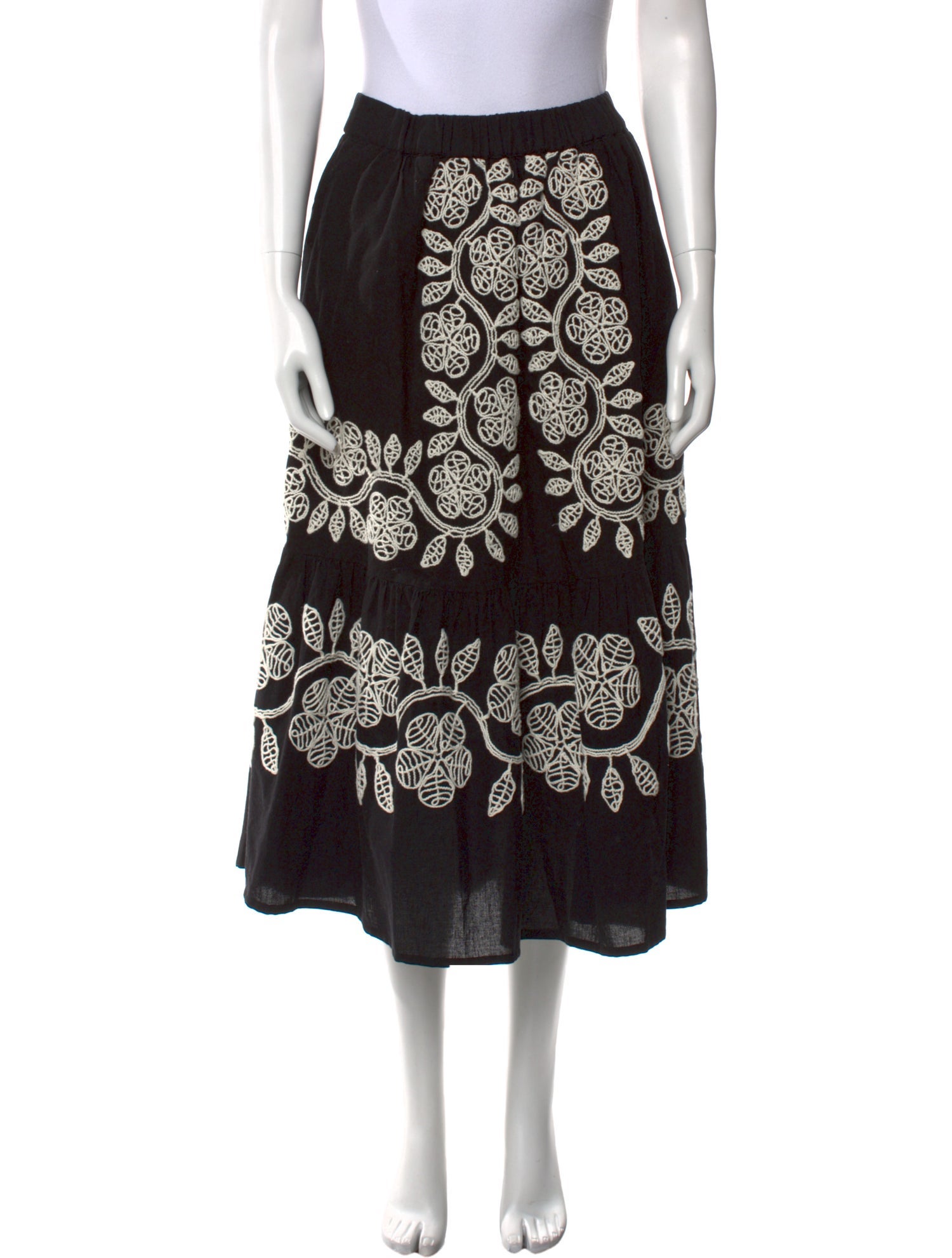 Sea New York Printed Midi Length Skirt