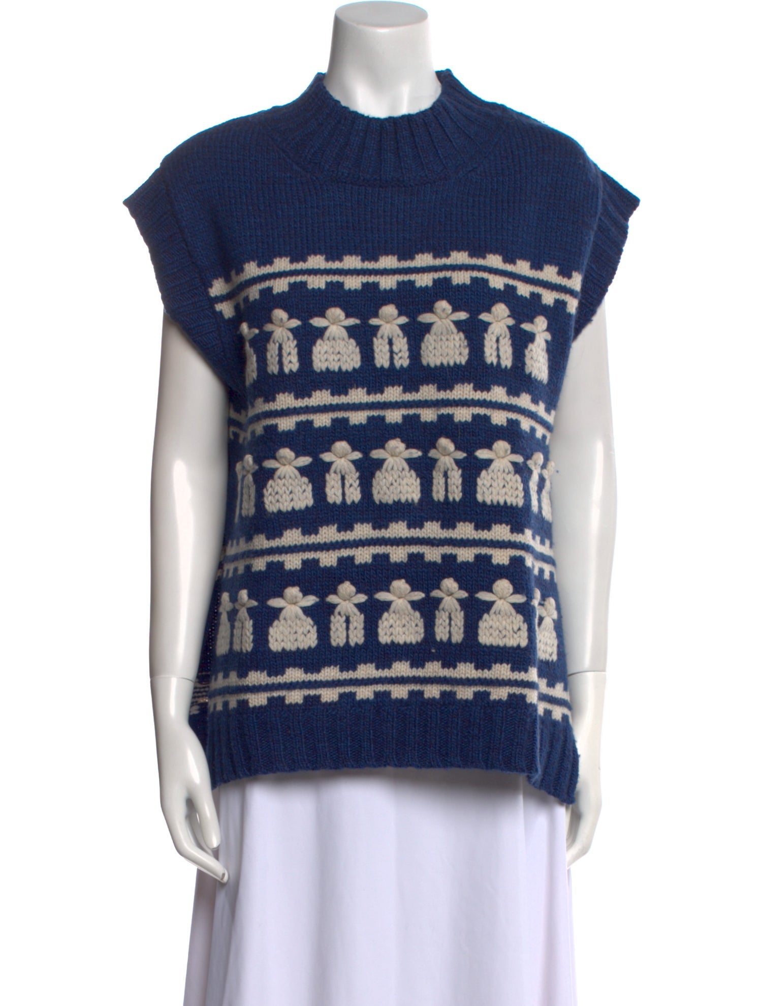 Sea New York Wool Printed Sweater