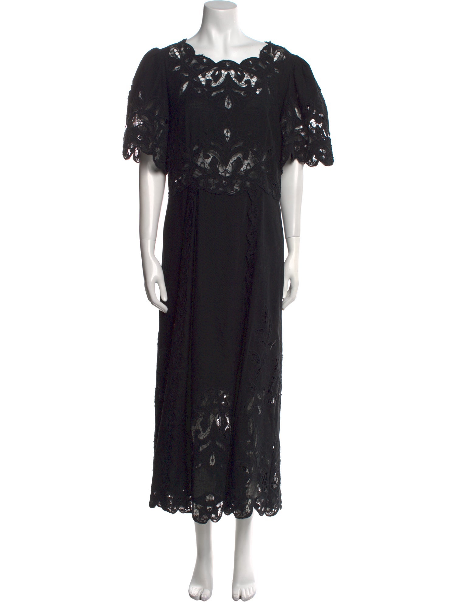 Sea New York Bateau Neckline Long Dress