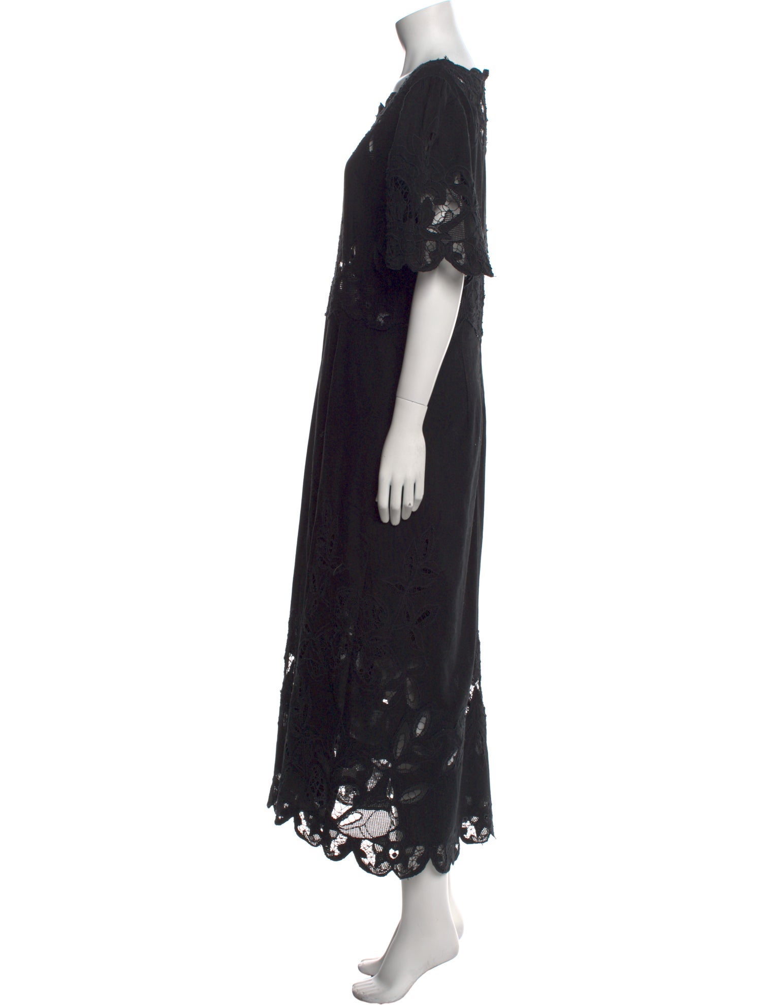 Sea New York Bateau Neckline Long Dress