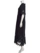 Sea New York Bateau Neckline Long Dress