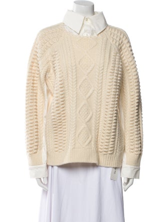 Sea New York Wool Mock Neck Sweater