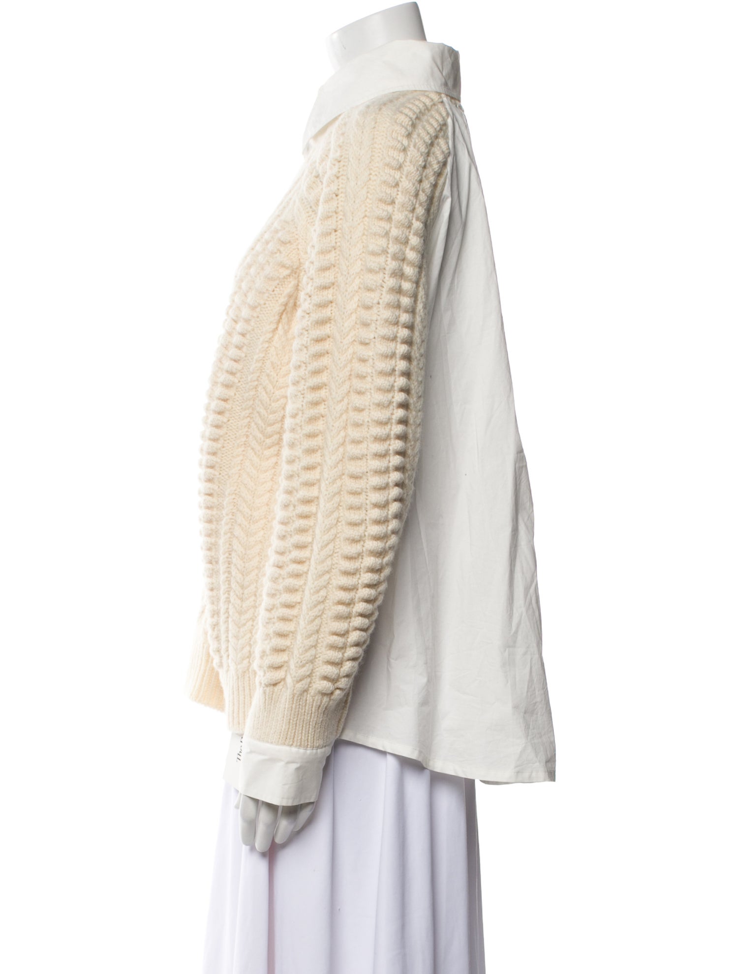 Sea New York Wool Mock Neck Sweater