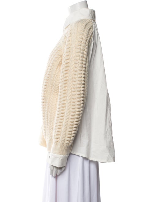 Sea New York Wool Mock Neck Sweater