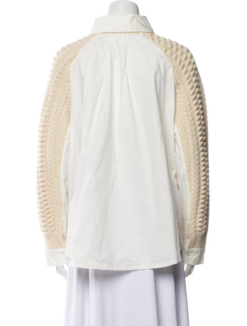 Sea New York Wool Mock Neck Sweater