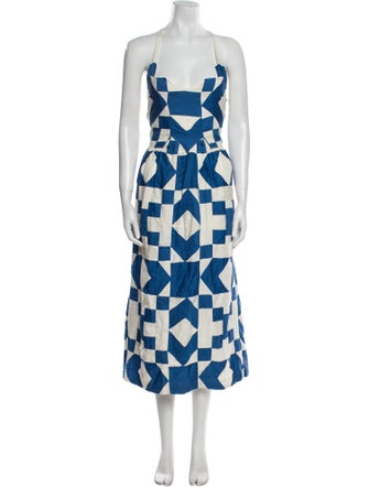 Sea New York Printed Long Dress