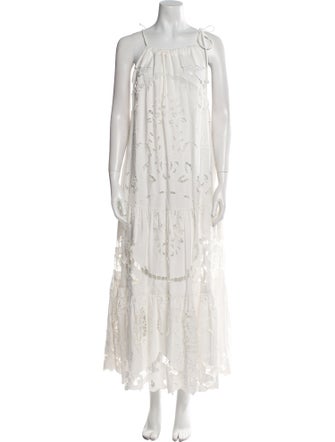 Sea New York Square Neckline Long Dress