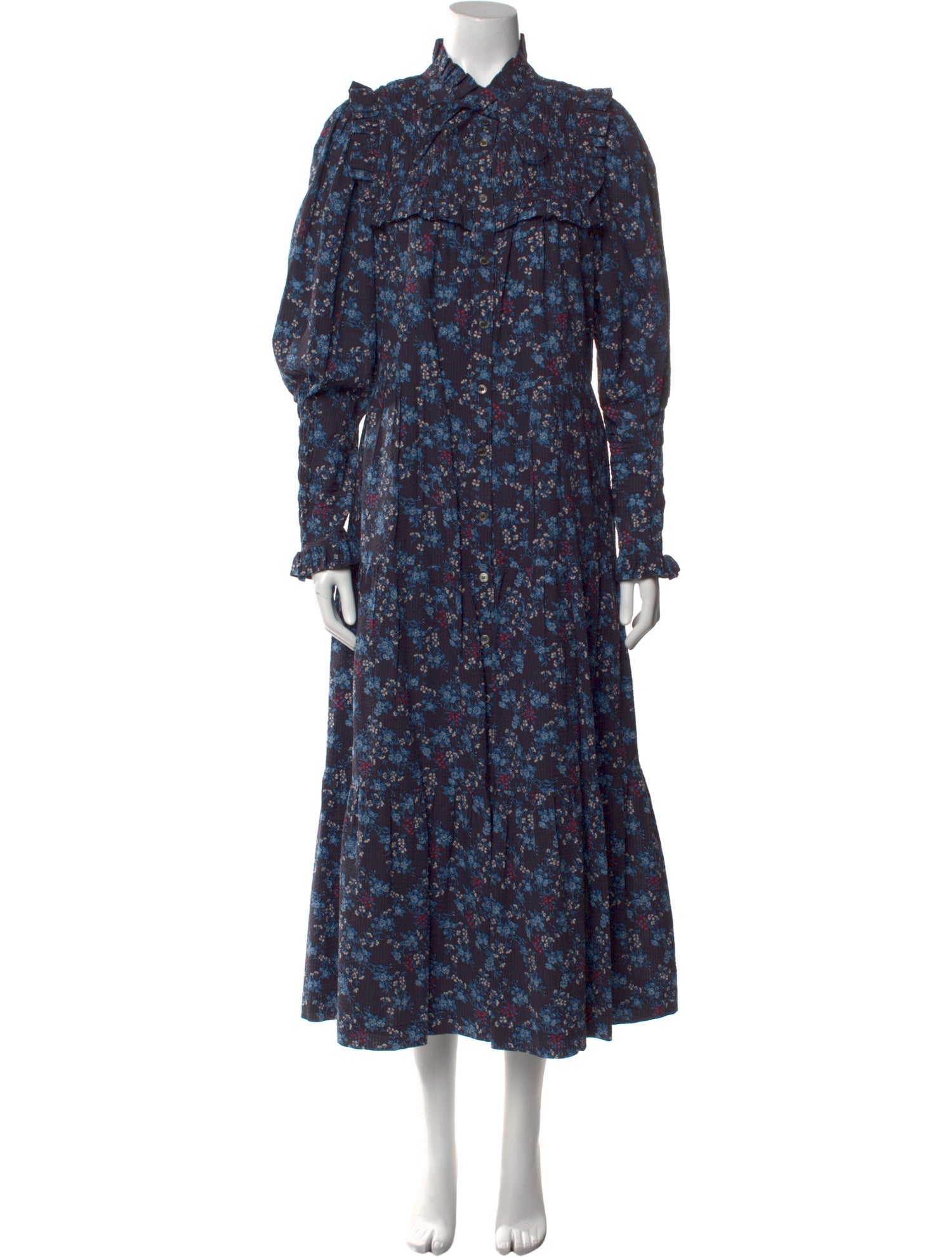 Sea New York Floral Print Long Dress