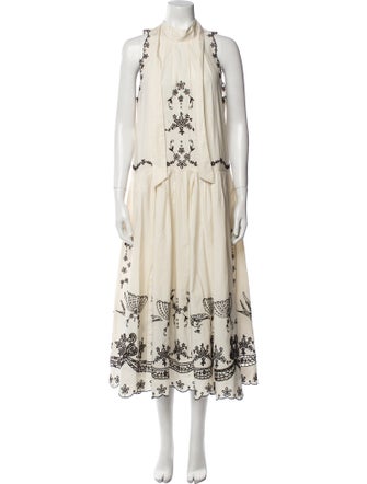 Sea New York Printed Long Dress