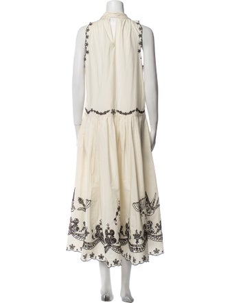 Sea New York Printed Long Dress