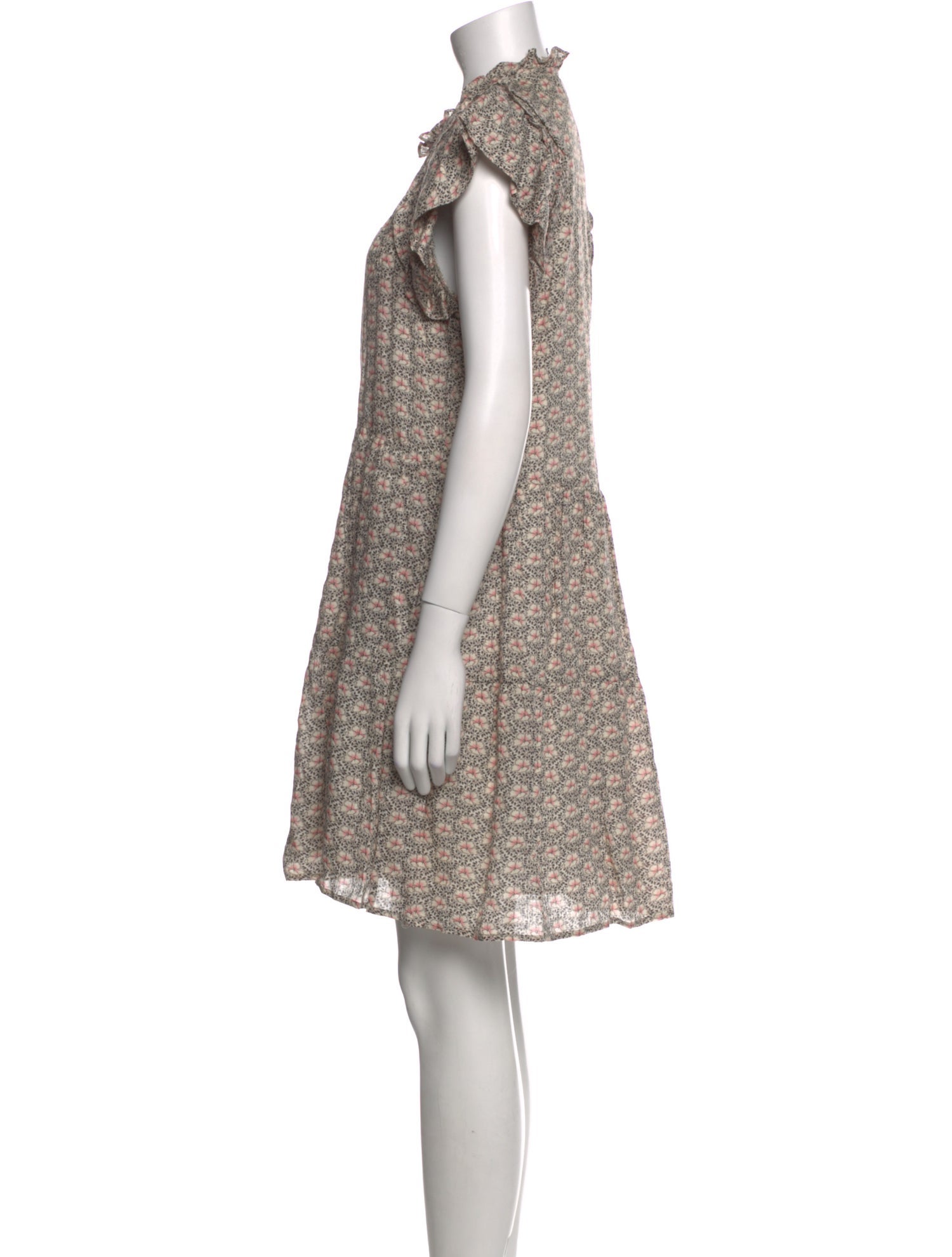 Sea New York Floral Print Mini Dress