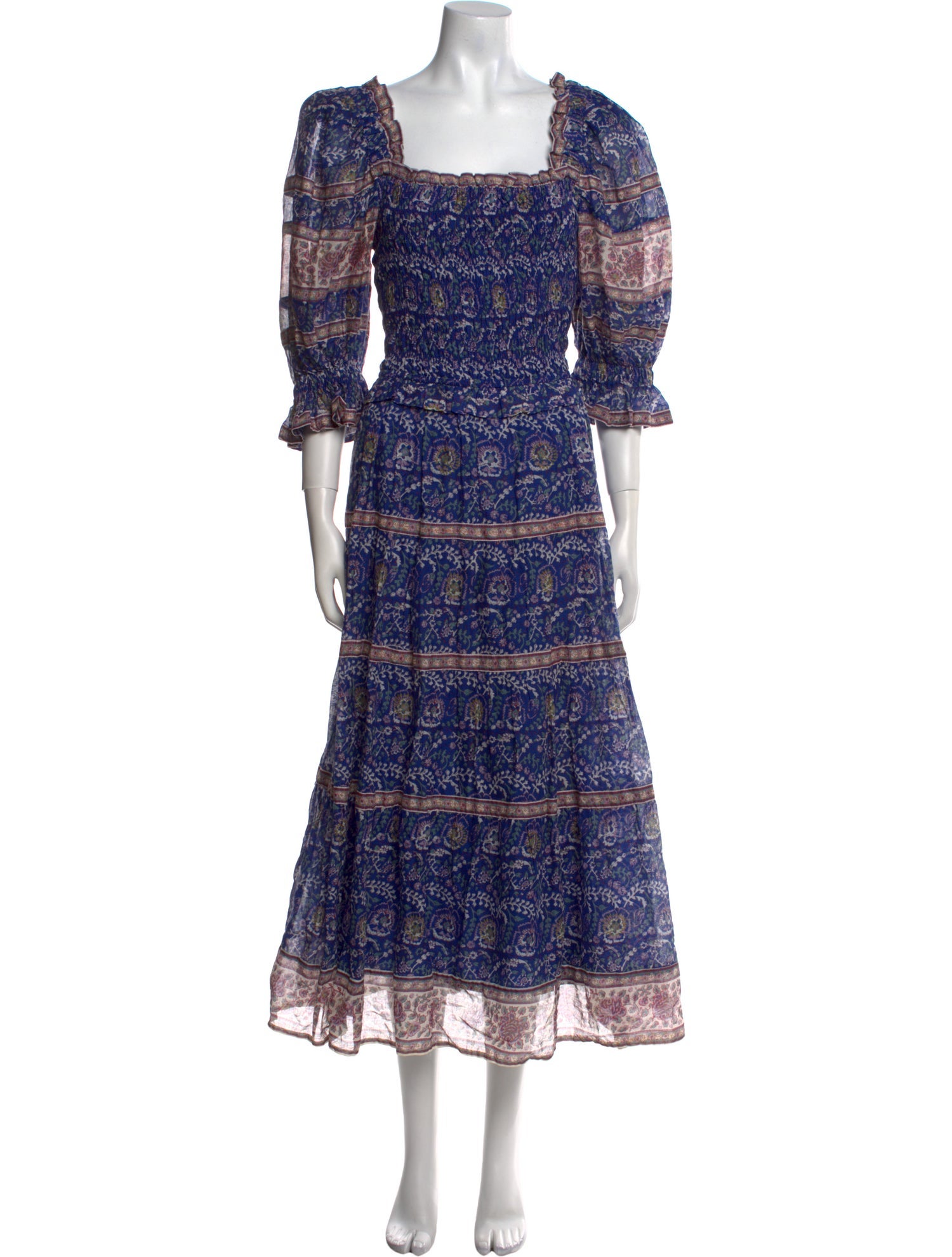 Sea New York Floral Print Long Dress