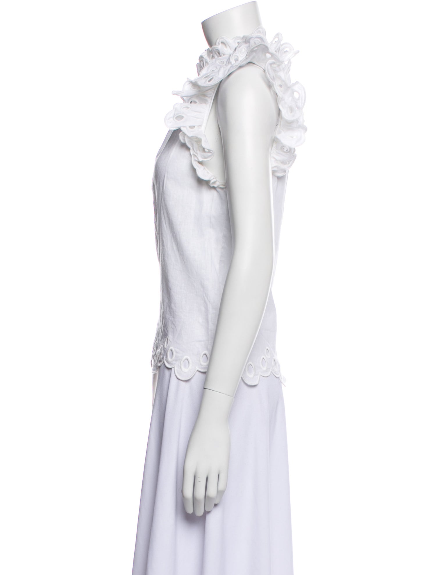 Sea New York Mock Neck Sleeveless Top