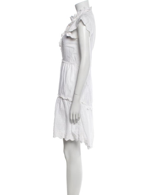 Sea New York Mock Neck Knee-Length Dress