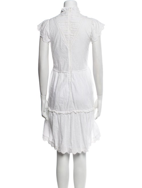 Sea New York Mock Neck Knee-Length Dress