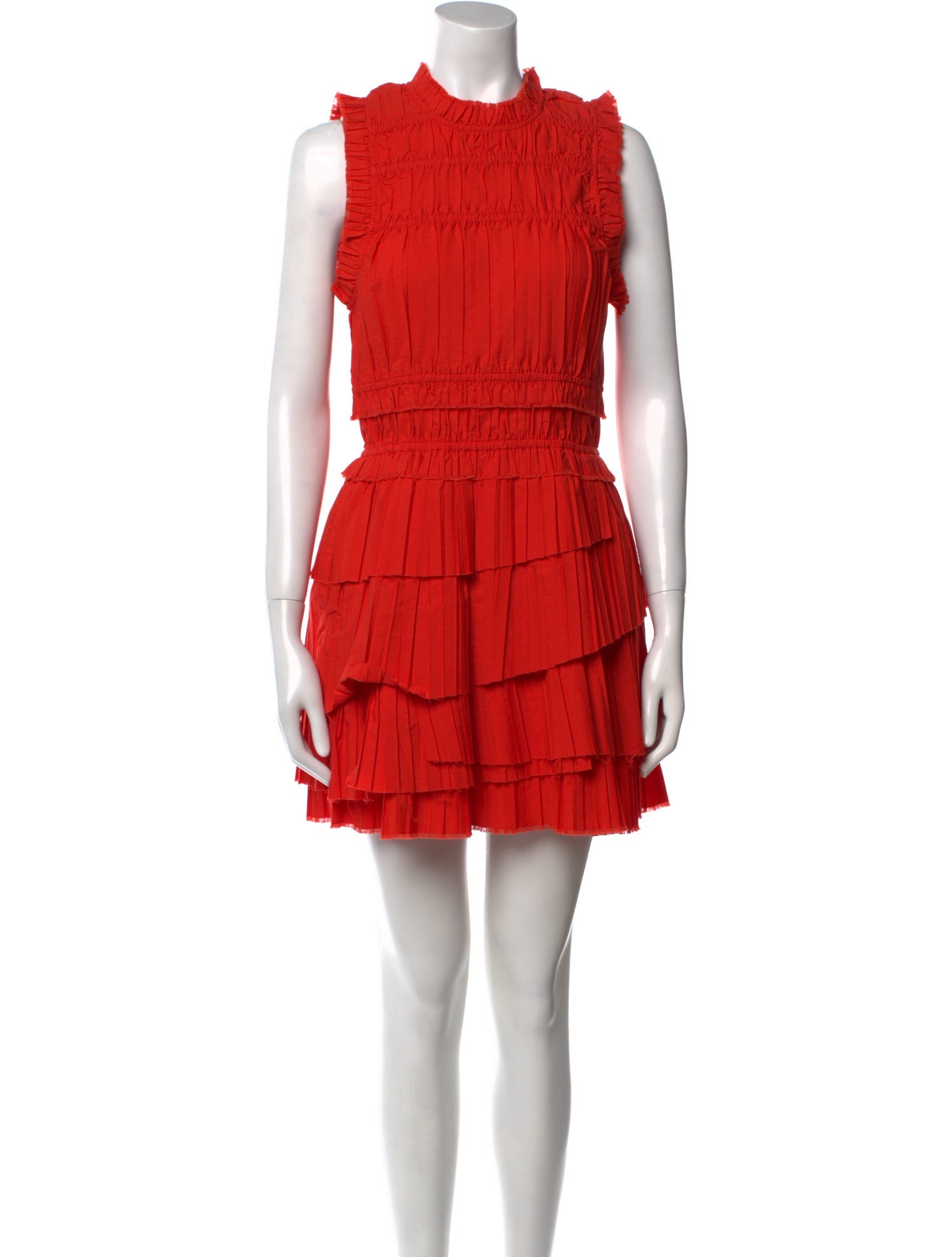 Sea New York Mock Neck Mini Dress