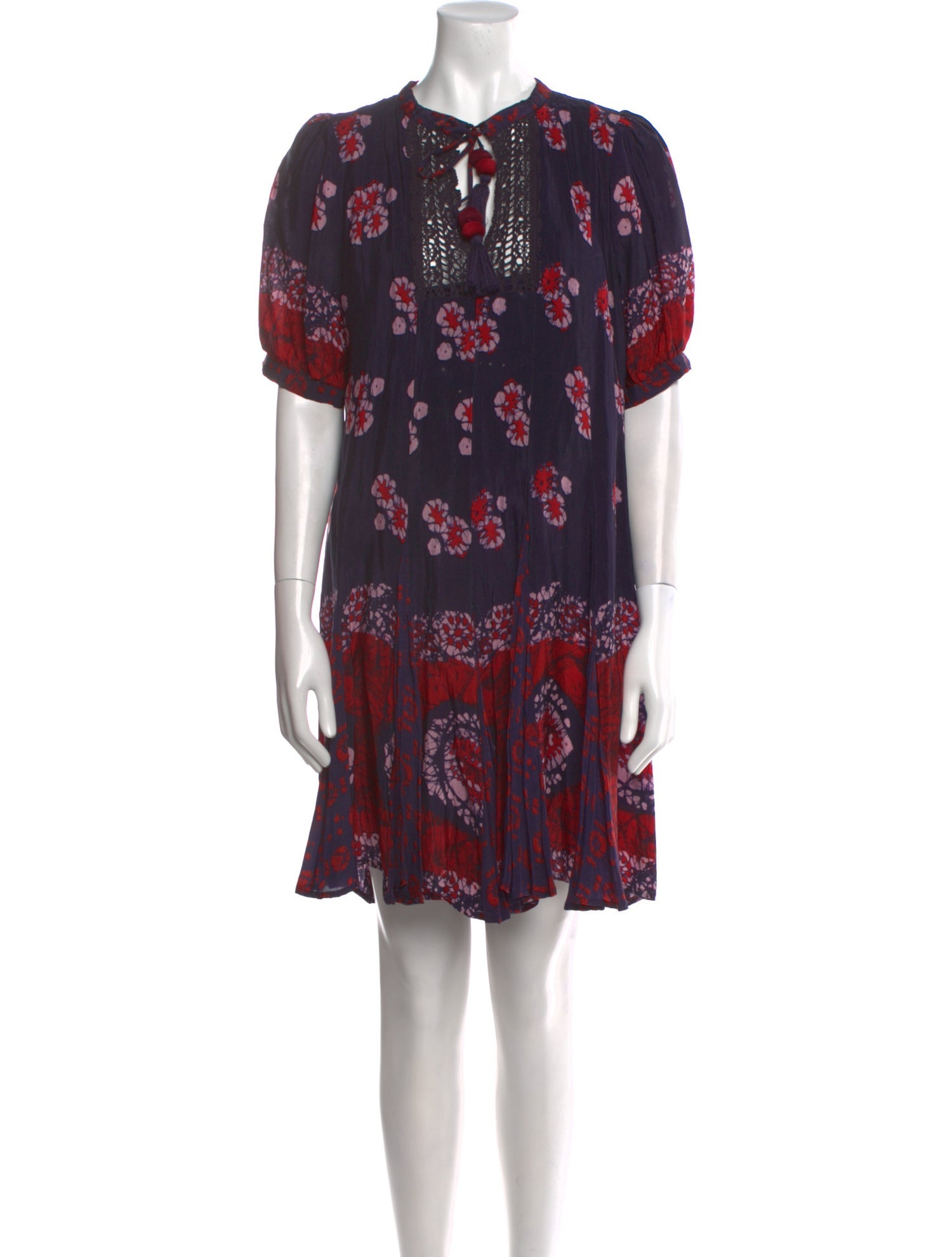 Sea New York Floral Print Mini Dress