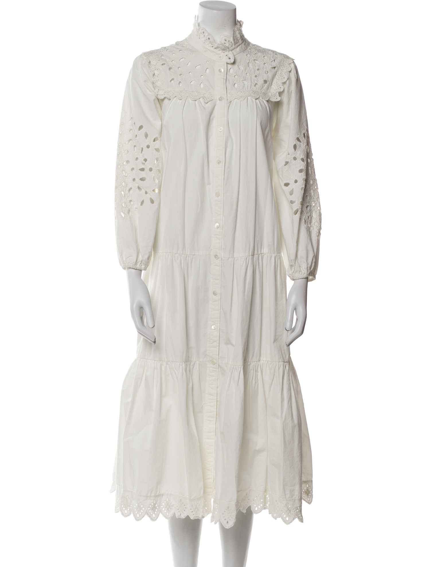 Sea New York Mock Neck Long Dress