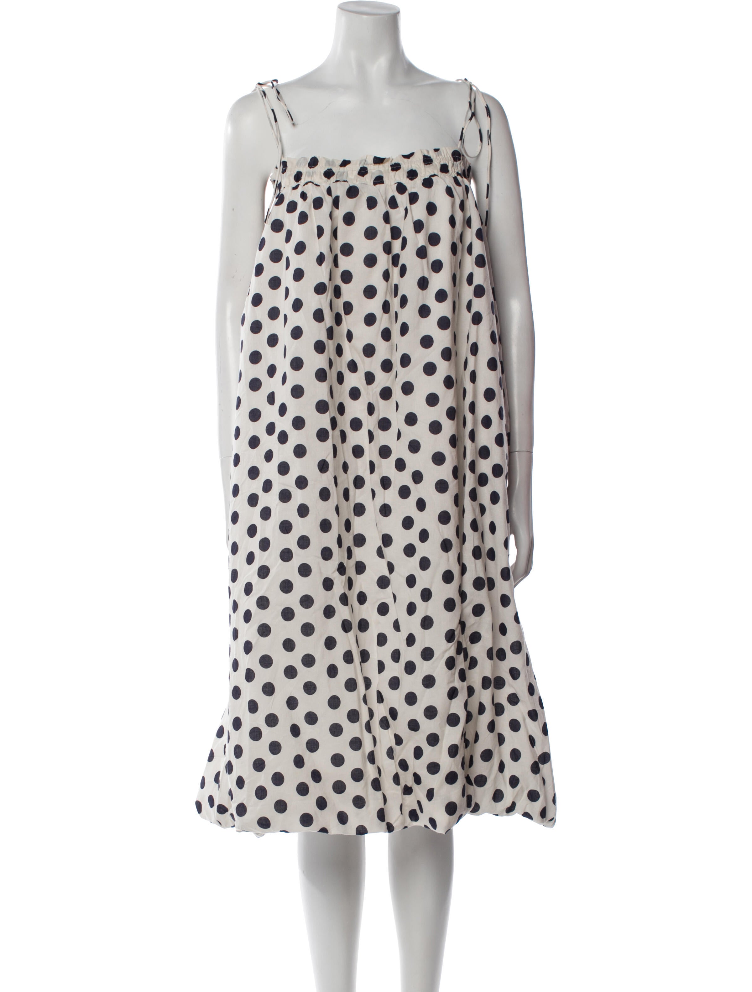 Sea New York Polka Dot Print Midi Length Dress w/ Tags