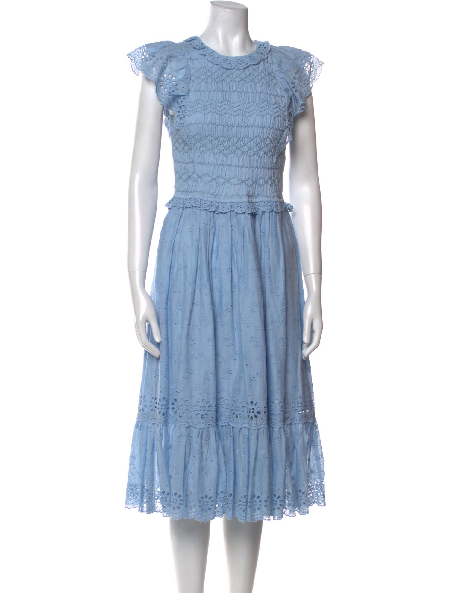 Sea New York Crew Neck Midi Length Dress