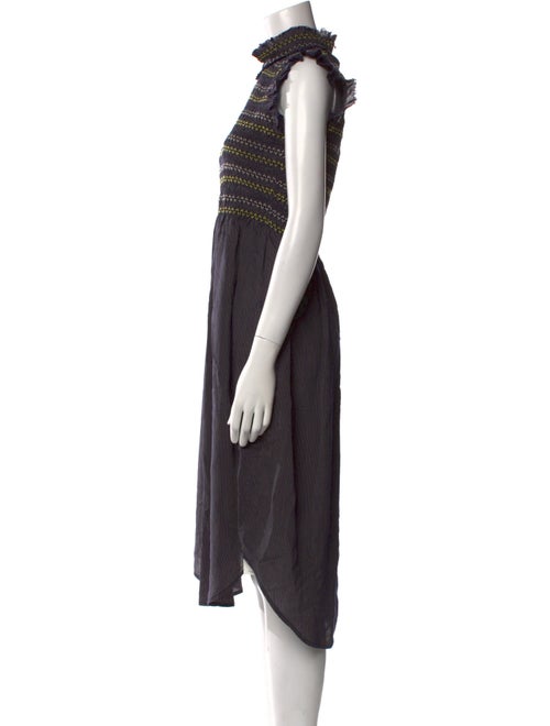 Sea New York Striped Midi Length Dress