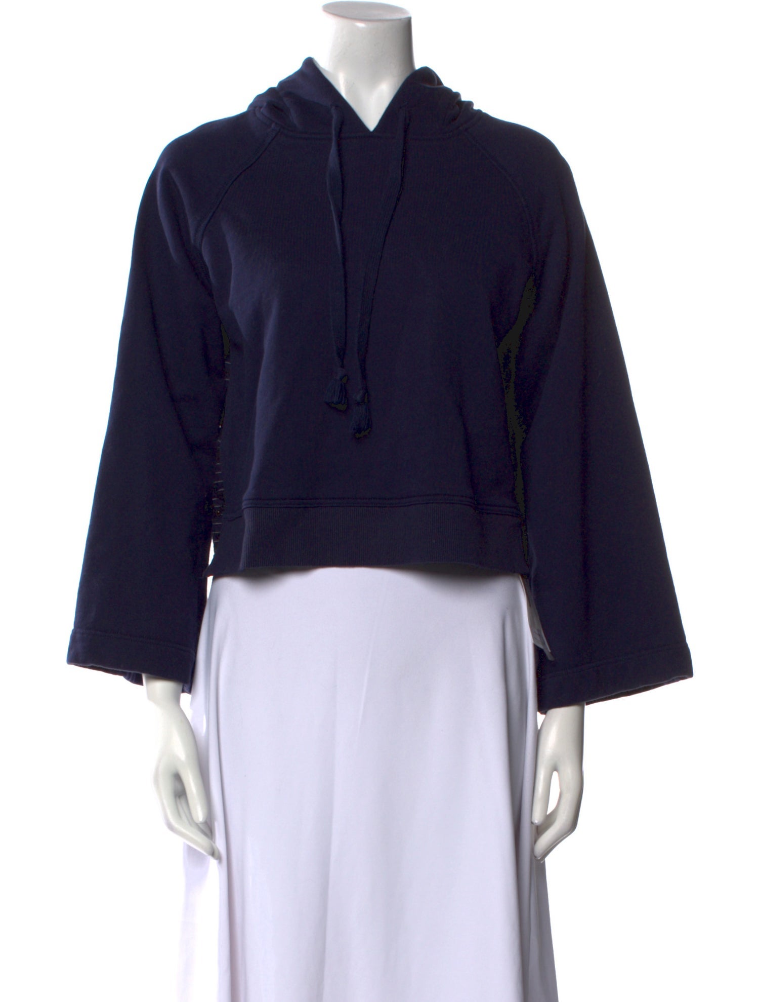 Sea New York V-Neck Three-Quarter Sleeve Sweatshirt