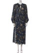Sea New York Floral Print Long Dress