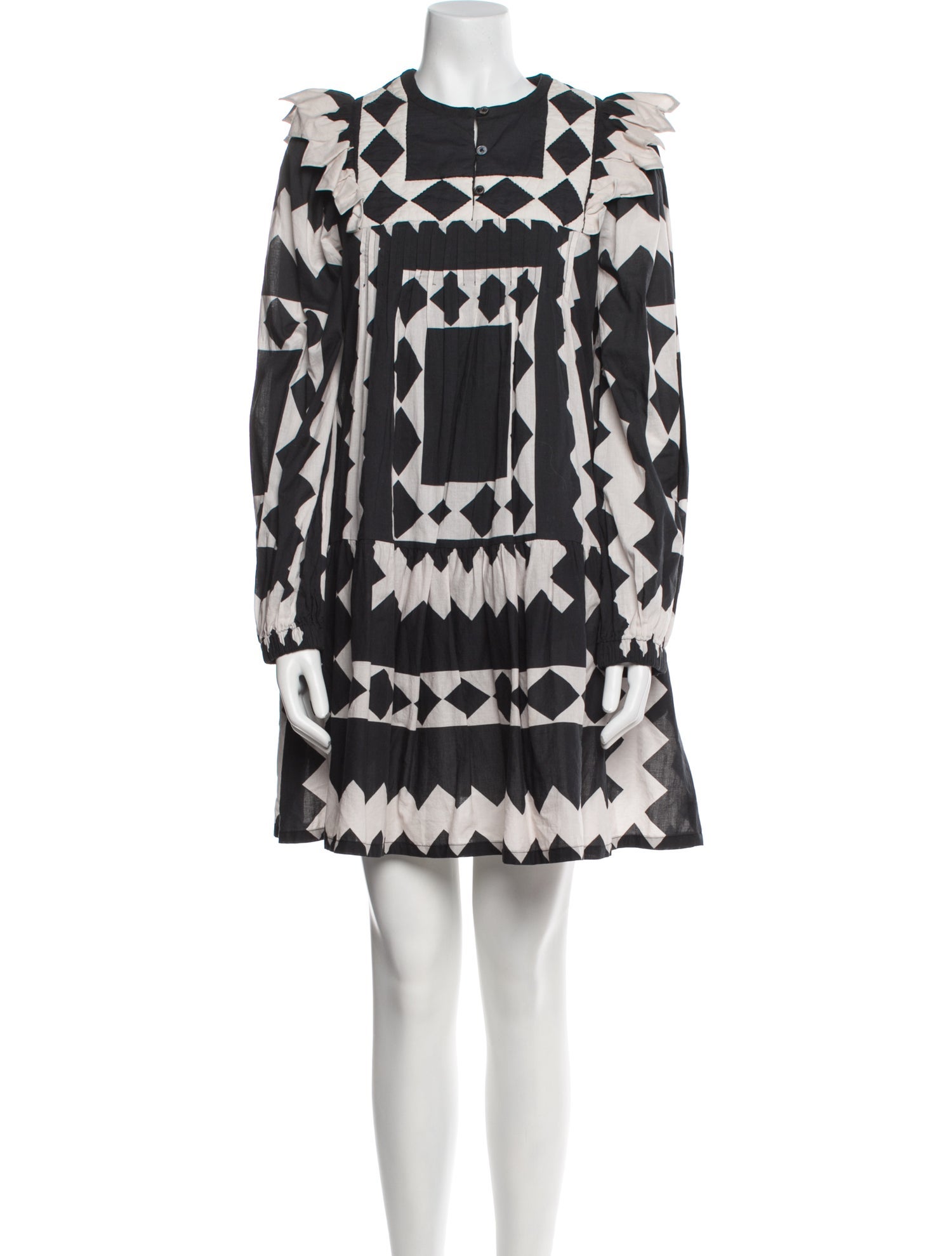 Sea New York Printed Mini Dress