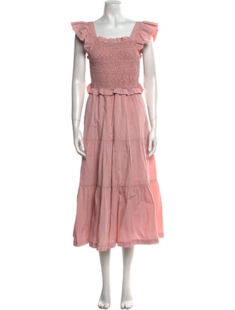 Sea New York Square Neckline Long Dress