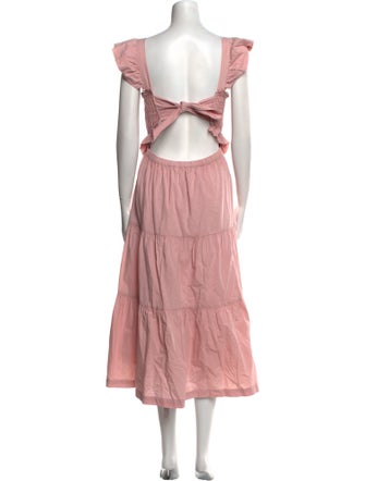 Sea New York Square Neckline Long Dress