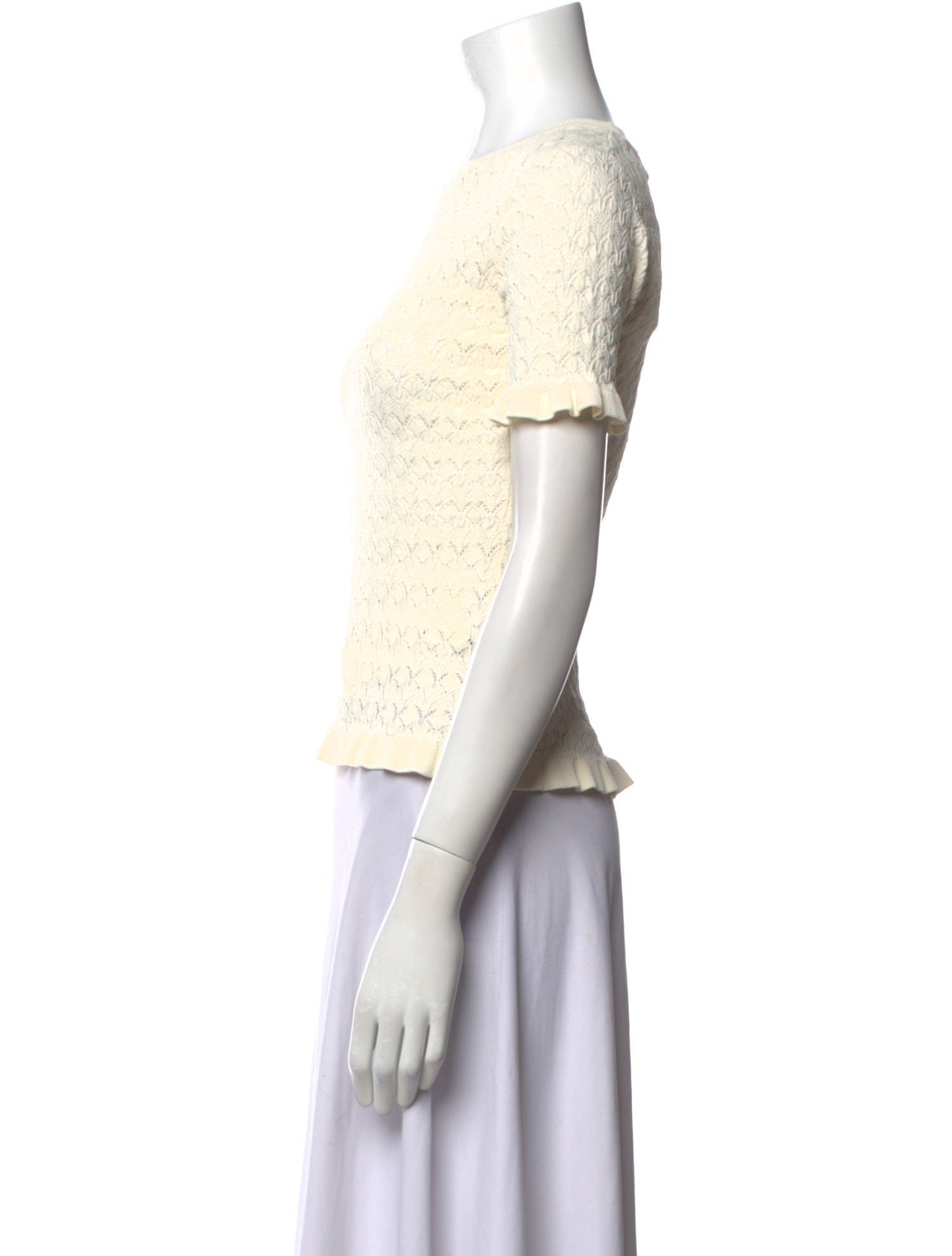 Sea New York Crew Neck Short Sleeve Crop Top w/ Tags